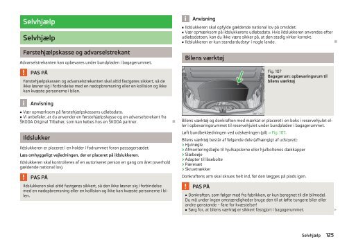 ŠKODA Citigo Instruktionsbog - Media Portal - Škoda Auto