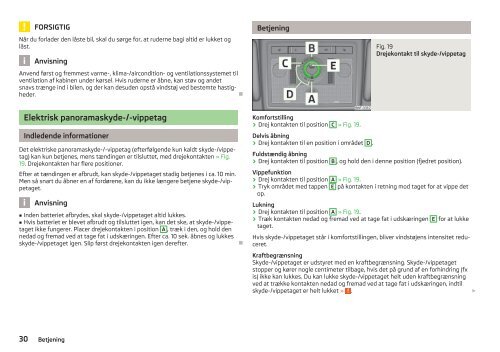 ŠKODA Citigo Instruktionsbog - Media Portal - Škoda Auto