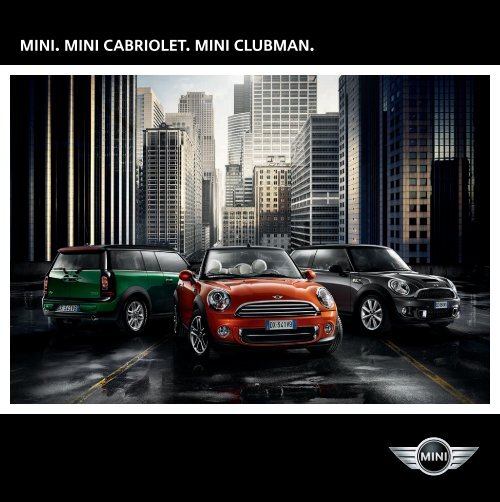 mini, mini cabriolet og clubman 2013 (pdf)