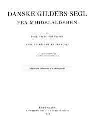 Poul Bredo Grandjean: Danske Gilders Segl fra Middelalderen