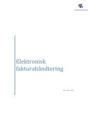 Vejledning i elektronisk fakturahåndtering - Aalborg Universitet