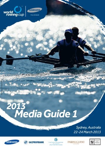 2013 Media Guide - World Rowing