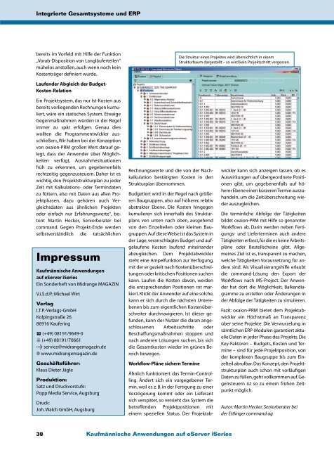 Kaufmännische Anwendungen auf eServer iSeries