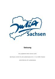 Satzung - Jungliberale Aktion Sachsen