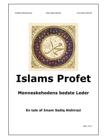 Islams Profet - Islam-online