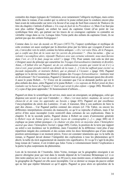 Format PDF - Analyses littéraires des romans de Jules Verne