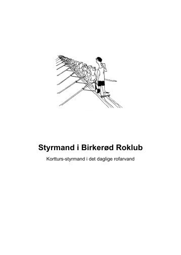 Styrmandsmappen - Birkerød Roklub