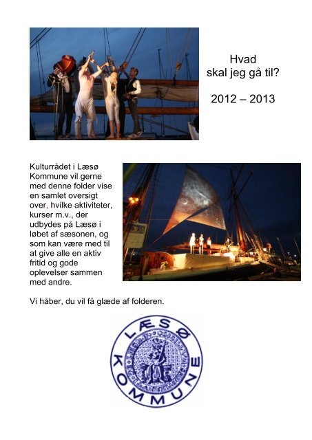 og aktivitetsfolderen 2011-2013 - Læsø Kommune