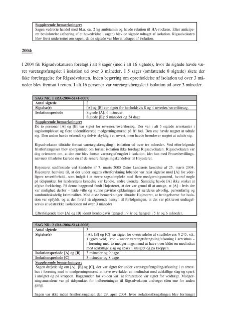 Download betænkning i PDF format (1.011 Kb) - Justitsministeriet ...
