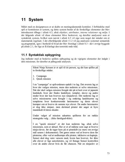 3 Stemmebaseret interaktion - The Game Design Chronologist ...