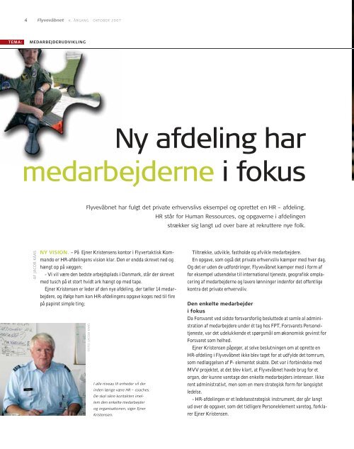 Medarbejderudvikling - Forsvarskommandoen