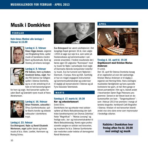 Kirkebladet februar - april 2013 - Odense Domkirke