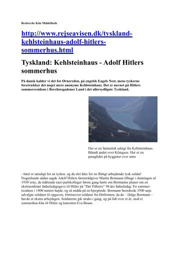 Kehlsteinhaus - Berchtesgadener Land