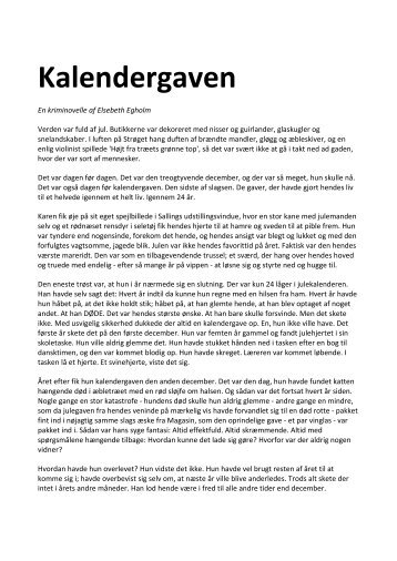 Kalendergaven