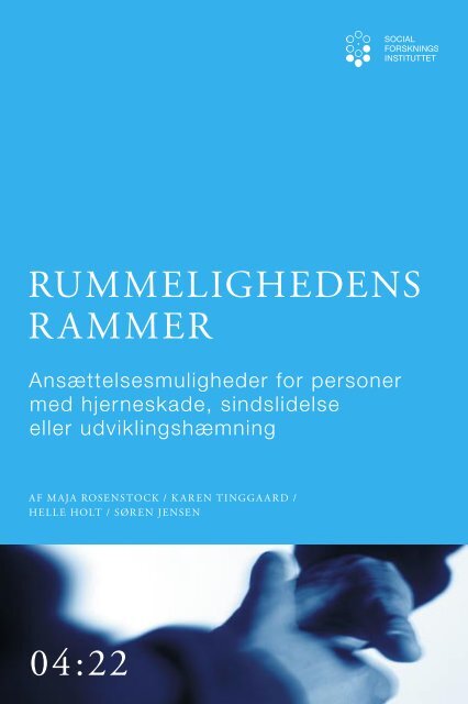 Rummelighedens rammer. Ansættelsesmuligheder for personer ...