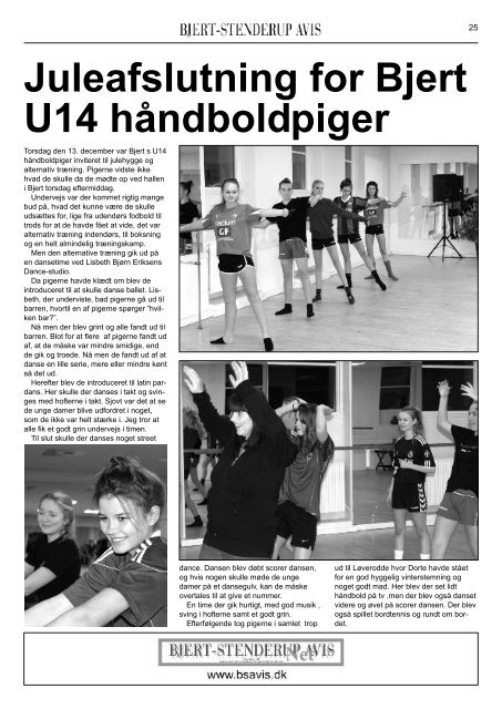 Bjert-Stenderup avis Januar 2013 - Sdr. Stenderup