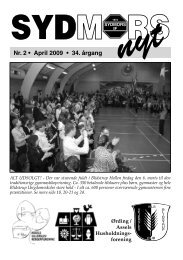 Nr. 2 • April 2009 • 34. årgang - Sydmors IF