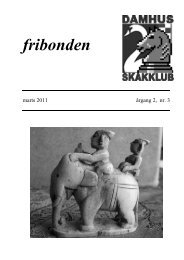 fribonden - Damhus Skakklub