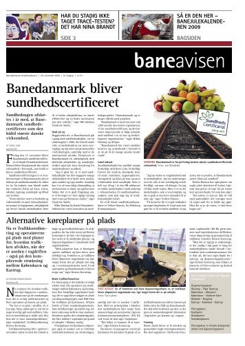 Banedanmark bliver sundhedscertificeret så er den her