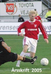 Årsskrift 2010 - Vejle Boldklub
