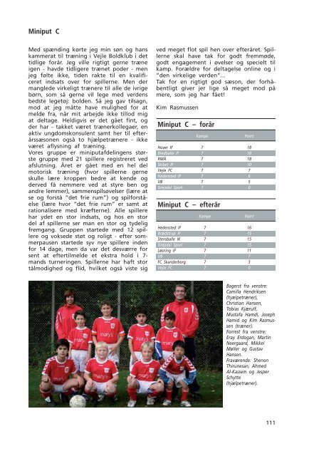 Årsskriftet for 2006 - Vejle Boldklub