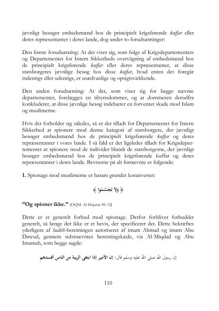 Kalifatets Statsinstitutioner(Styre & Forvaltning) - Hizb ut-Tahrir