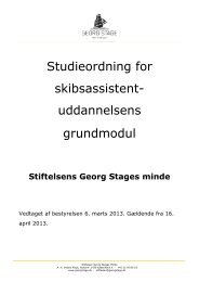 uddannelsens grundmodul - Georg Stage