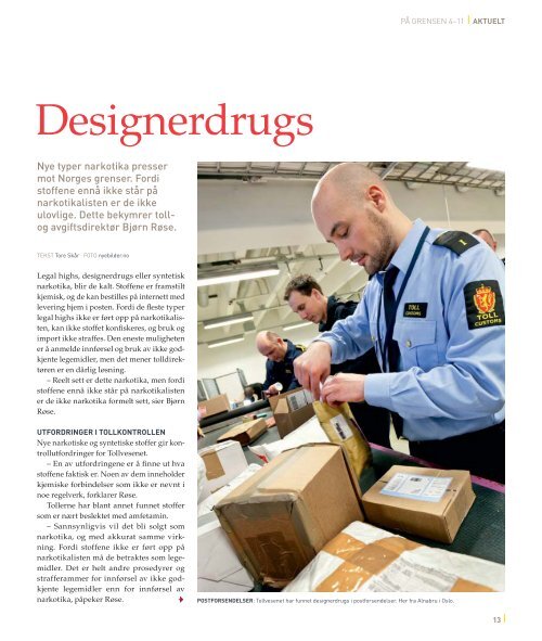 2011 (PDF) - Toll og avgiftsdirektoratet