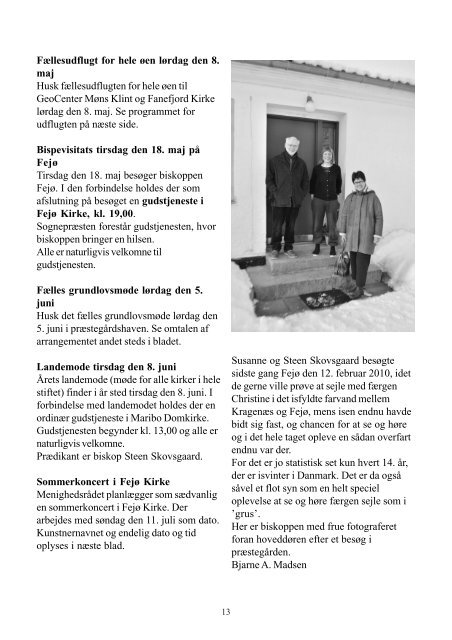 Fejoe-Bladet, 2010, nr. 3 - Nyheder fra Fejø – Huse til salg