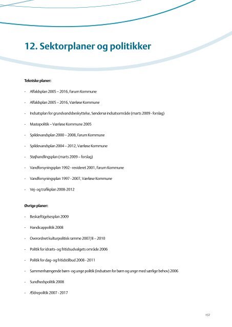 Forslag til Furesø Kommuneplan 2009 Hovedstruktur - Skovlinien.dk