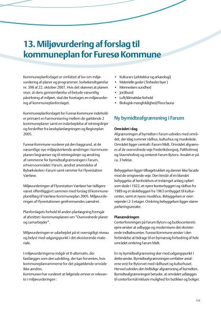 Forslag til Furesø Kommuneplan 2009 Hovedstruktur - Skovlinien.dk