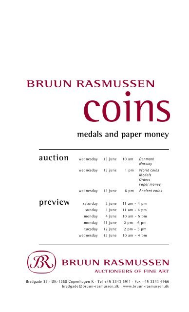 World Coins - Bruun Rasmussen