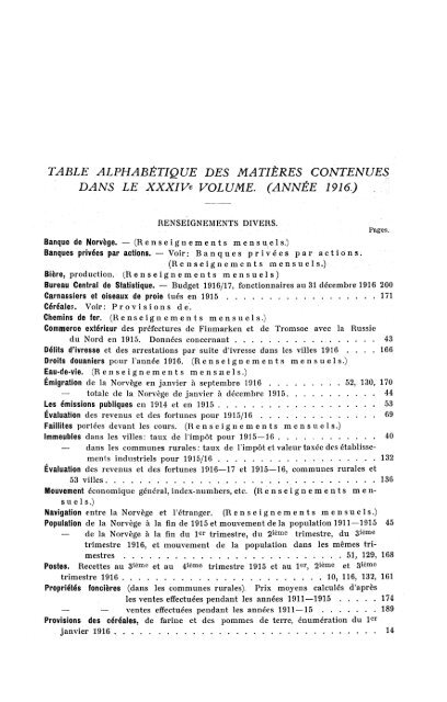 Meddelelser fra Det Statistiske Centralbyrå 1916 - SSB