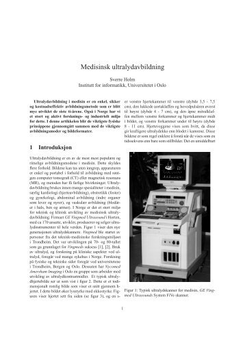 Medisinsk ultralydavbildning (pdf)