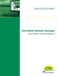 BRUGERVEJLEDNING - Farm Works Software