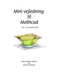 Mathcad - ny vejledning3a
