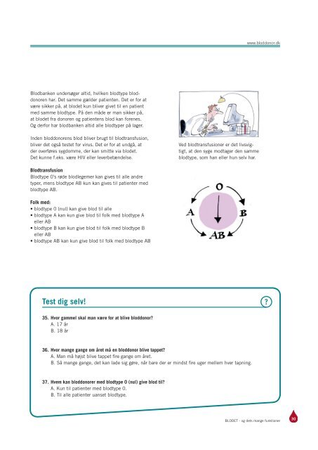 BLODET – OG DETS MANGE FUNKTIONER