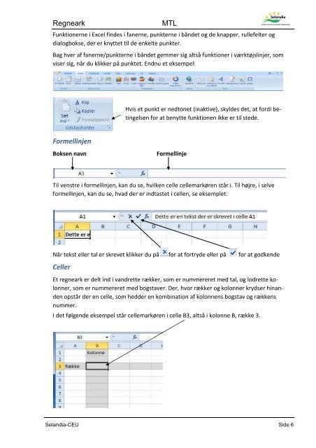 Undervisningsmateriale til Excel 2007 - MTL