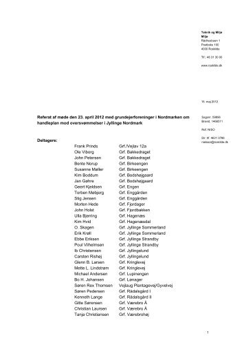 Referat af møde den 23. april 2012 med ... - jyllingelund.dk