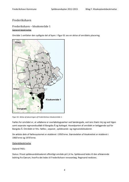 Bilag F Kloakoplandsbeskrivelse.pdf - Frederikshavn Kommune