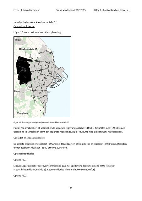 Bilag F Kloakoplandsbeskrivelse.pdf - Frederikshavn Kommune