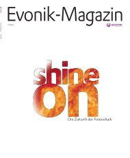 Evonik Magazin 4/2008 - Evonik Industries AG