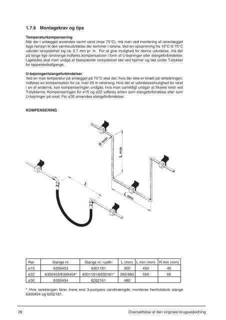 Brugsvejledning - Nilfisk PARTS - Nilfisk-Advance