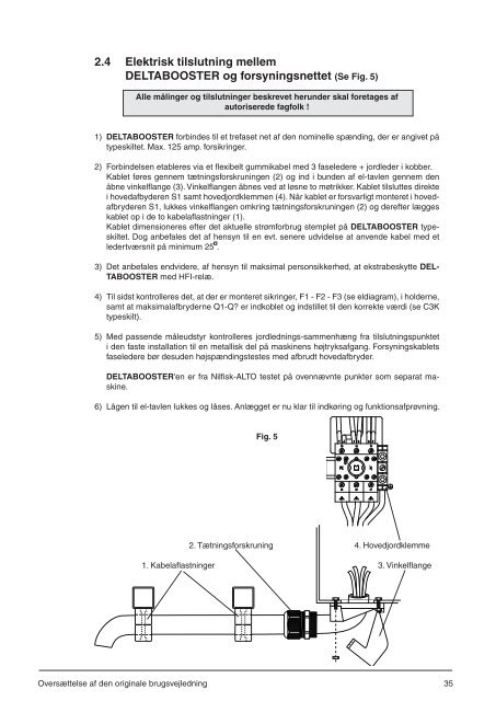 Brugsvejledning - Nilfisk PARTS - Nilfisk-Advance