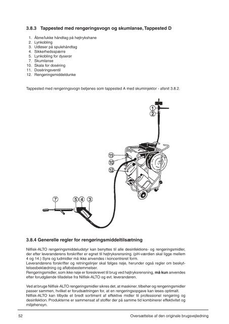 Brugsvejledning - Nilfisk PARTS - Nilfisk-Advance