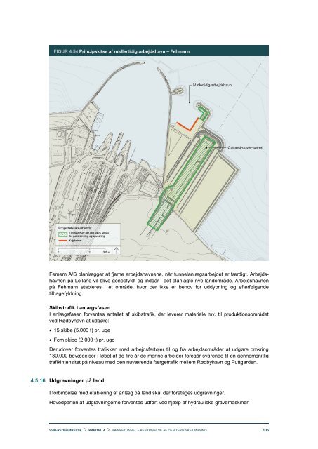 SÆNKETUNNEL – BESKRIVELSE AF DEN TEKNISKE LØSNING