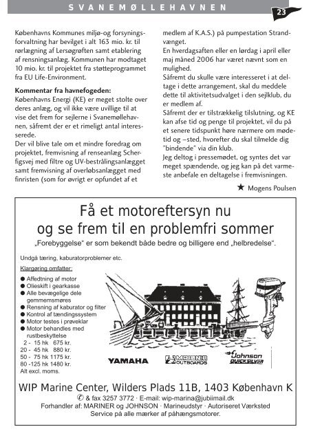 november 2005 - Kjøbenhavns Amatør-Sejlklub
