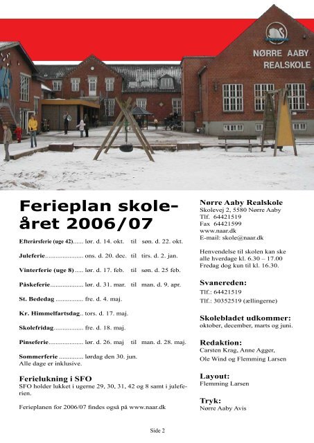 December - Skoleporten Nørre Aaby Realskole