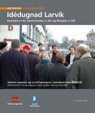 Larvik-rapport - botsfor