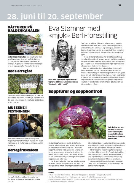 HaldenMagasinet nr. 6 - Byline